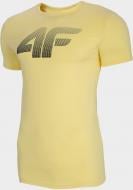 Футболка 4F NOSD4-TSM302-73S р.M лимонный