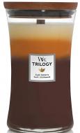 Свеча ароматическая Woodwick Large Trilogy Cafe Sweets (Кафе Сладостей) 609г