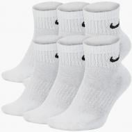 Носки Nike U NK Everyday CSH ANKL SX7669-100 р.L белый 6 шт. Носки Nike U NK Everyday CSH ANKL SX7669-100 р.L белый 6 шт.