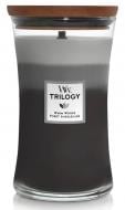 Свеча ароматическая Woodwick Large Trilogy Warm Woods (Теплый Лес) 609г