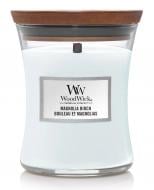 Свічка ароматична Woodwick Medium Magnolia Birch (Магнолія та Береза) 275г