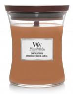 Свічка ароматична Woodwick Medium Santal Myrrh (Сантал Мирра) 275г