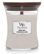 Свічка ароматична Woodwick Medium Warm Wool (Тепла Шерсть) 275г