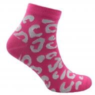 Носки женские Premier Socks с люрексом леопард р.23-25 розовый