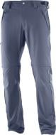 Брюки Salomon WAYFARER ZIP L39311900 р. 48 темно-синий