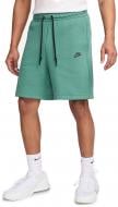 Шорты Nike M NK TCH FLC SHORT FB8171-361 р. S зеленый