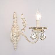 ВИТРИНА! Бра Strotskis Joanna 1x60 Вт E14 бело-золотистый 3281/1