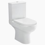 Унитаз-компакт EGO FUSION с сиденьем Duroplast soft-close, 62*37*80см