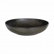 Умывальник-чаша VOLLE PIEDRA, 52*39,5*13,5 см, темный мрамор
