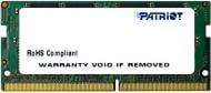 Оперативная память Patriot SODIMM DDR4 16 GB 2400 MHz (PSD416G24002S)