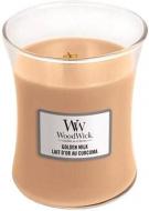 Свеча ароматическая Woodwick Medium Golden Milk 275 г