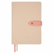Щоденник недатований Secret 320 стор. Leo Planner A5 2026 252702 бежевий