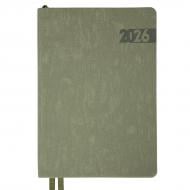 Щоденник датований Boss 368 стор. Leo Planner A5 2026 252635 зелений
