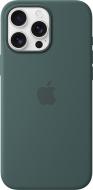 Чохол Apple Silicone Case with MagSafe для Apple iPhone 16 Pro Max lake green (MA7V4ZM/A)