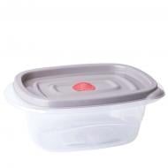 Контейнер для хранения Алеана прямоугольный Омега, 700 мл, какао