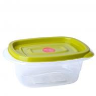 Контейнер для хранения Алеана прямоугольный Омега, 700 мл, травяной