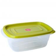 Контейнер для хранения Алеана прямоугольный Омега, 1,8 л, травяной