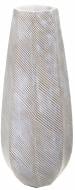 Ваза полирезиновая Light 44,5 см белая YZ04739W-2