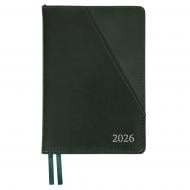 Щоденник датований Whisky 368 стор. Leo Planner A5 2026 252669 зелений