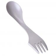 Ложка-вилка Алеана какао, пластик