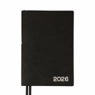 Щоденник датований Credo 368 стор. Leo Planner A5 2026 252647 чорний