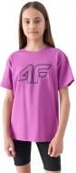 Футболка 4F 4FJWSS25TTSHF2327-50S р.140 фиолетовый