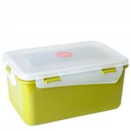 Контейнер для хранения Алеана прямоугольный Фиеста, 1,5л, травяной