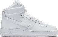 Кроссовки женские зимние Nike AIR FORCE 1 HIGH 334031-105 р.40 белые