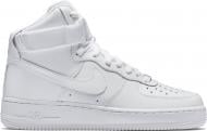 Кроссовки женские зимние Nike AIR FORCE 1 HIGH 334031-105 р.40,5 белые