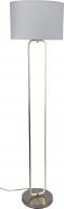 Торшер Sensio Houston 40 Вт E27 нікель/білий ALB-F00851-SN-E