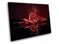 Картина Красный перец 60x45 см WallArt 54619-1.2