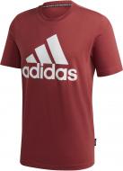 Футболка Adidas MH BOS Tee GC7351 р.L красный