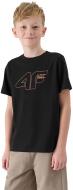 Футболка 4F 4FJWSS25TTSHM2185-20S р.140 черный