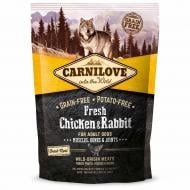 Корм сухий Carnilove Fresh Chicken & Rabbit курка та кролик 1,5 кг