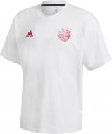 Футболка Adidas CAPTSUBA TEE GK3443 р.L белый
