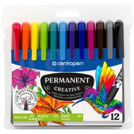 Набор маркеров Centropen 2896/12 разноцветный