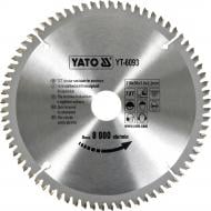 Пиляльний диск YATO 210x30x2.2 Z72 YT-6093