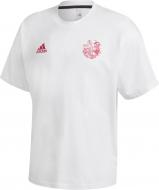 Футболка Adidas CAPTSUBA TEE GK3443 р.M белый