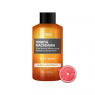 Гель для душа Kundal Honey & Macadamia Розовый грейпфрут 100 мл