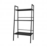 Этажерка металлическая 3-x ярусная 1175х600х350 мм черный (EF-6035-3)