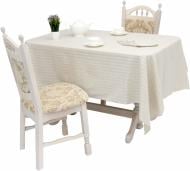 Комплект столовый Мережка скатерть и 6 салфеток 145x240 см Эдельвика