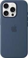 Чехол Apple Silicone Case with MagSafe для Apple iPhone 16 Pro denim (MYYK3ZM/A)