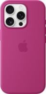 Чехол Apple Silicone Case with MagSafe для Apple iPhone 16 Pro fuchsia (MYYN3ZM/A)