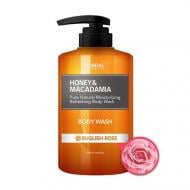 Гель для душа Kundal Honey & Macadamia Английская роза 500 мл