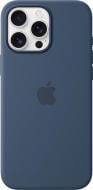 Чохол Apple Silicone Case with MagSafe для Apple iPhone 16 Pro Max denim (MYYU3ZM/A)