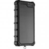 Повербанк с солнечной панелью Sandberg Solar Powerbank CampLED 10000 mAh black (421-23)