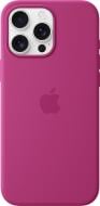 Чохол Apple Silicone Case with MagSafe для Apple iPhone 16 Pro Max fuchsia (MYYX3ZM/A)