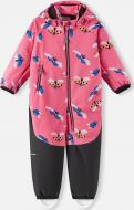 Комбинезон для девочек Reima Softshell Mjosa р.80 розовый 5100006D-3316