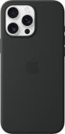 Чохол Apple Silicone Case with MagSafe для Apple iPhone 16 Pro Max black (MYYT3ZM/A)