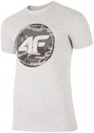 Футболка 4F H4Z19-TSM076-27M 2XL светло-серый